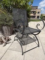 6 Gartenstühle aus Eisen