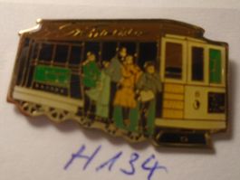 1 San Francisco Tram Pin (H134)