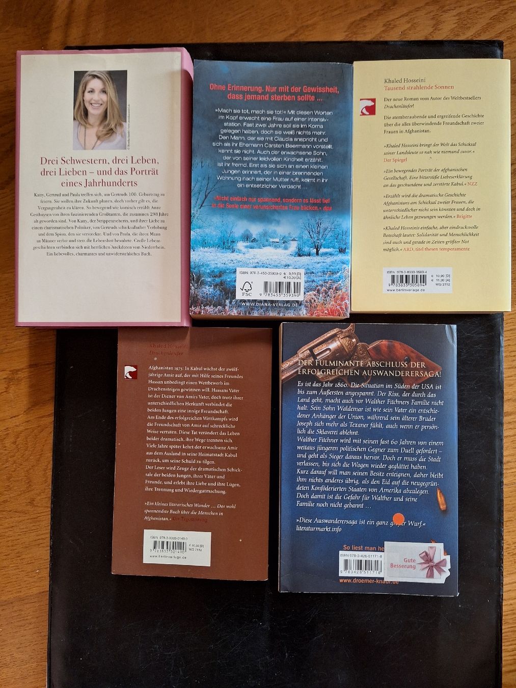 Bücher: 5 interessante Romane – Gebraucht aus Genolier von Antoine30 1