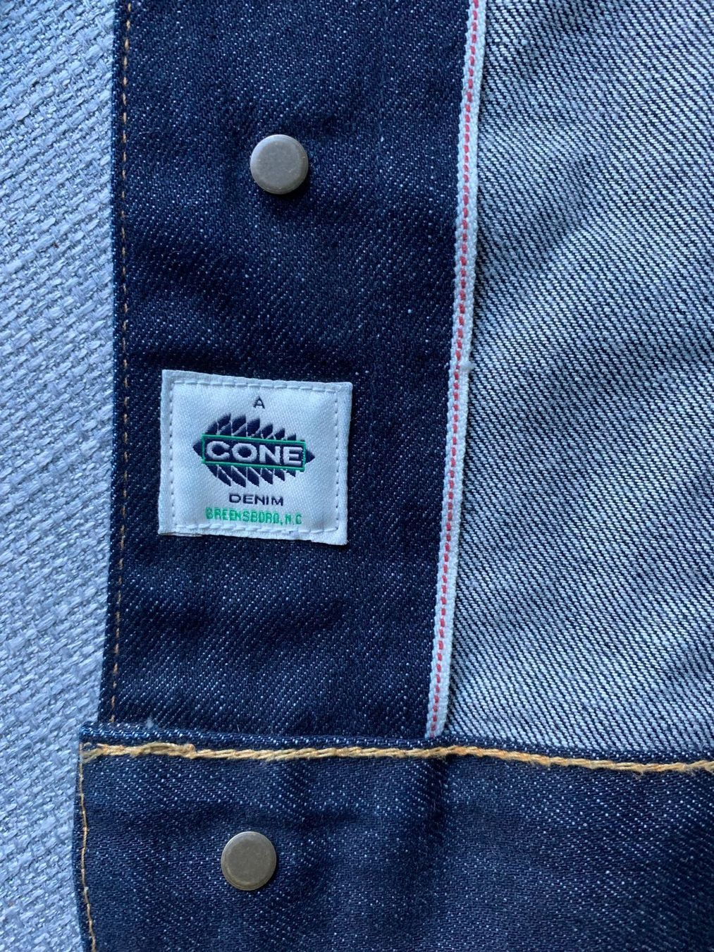 Giacche: Bravestar Selvage Cone Mills Denim Jacke – Usato da Zürich venduto da ffabove1990 4