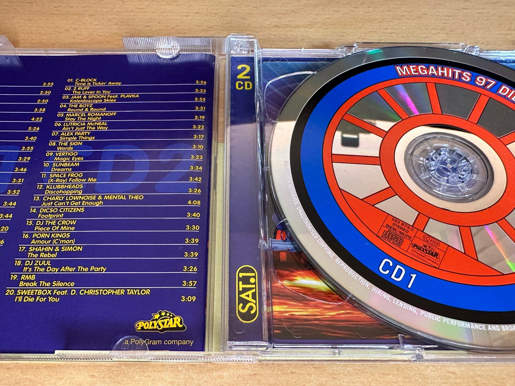CD: Various – Mega Hits 97 Die Zweite - 2 CD – Usato da Rikon im Tösstal venduto da Alpenmutz 2