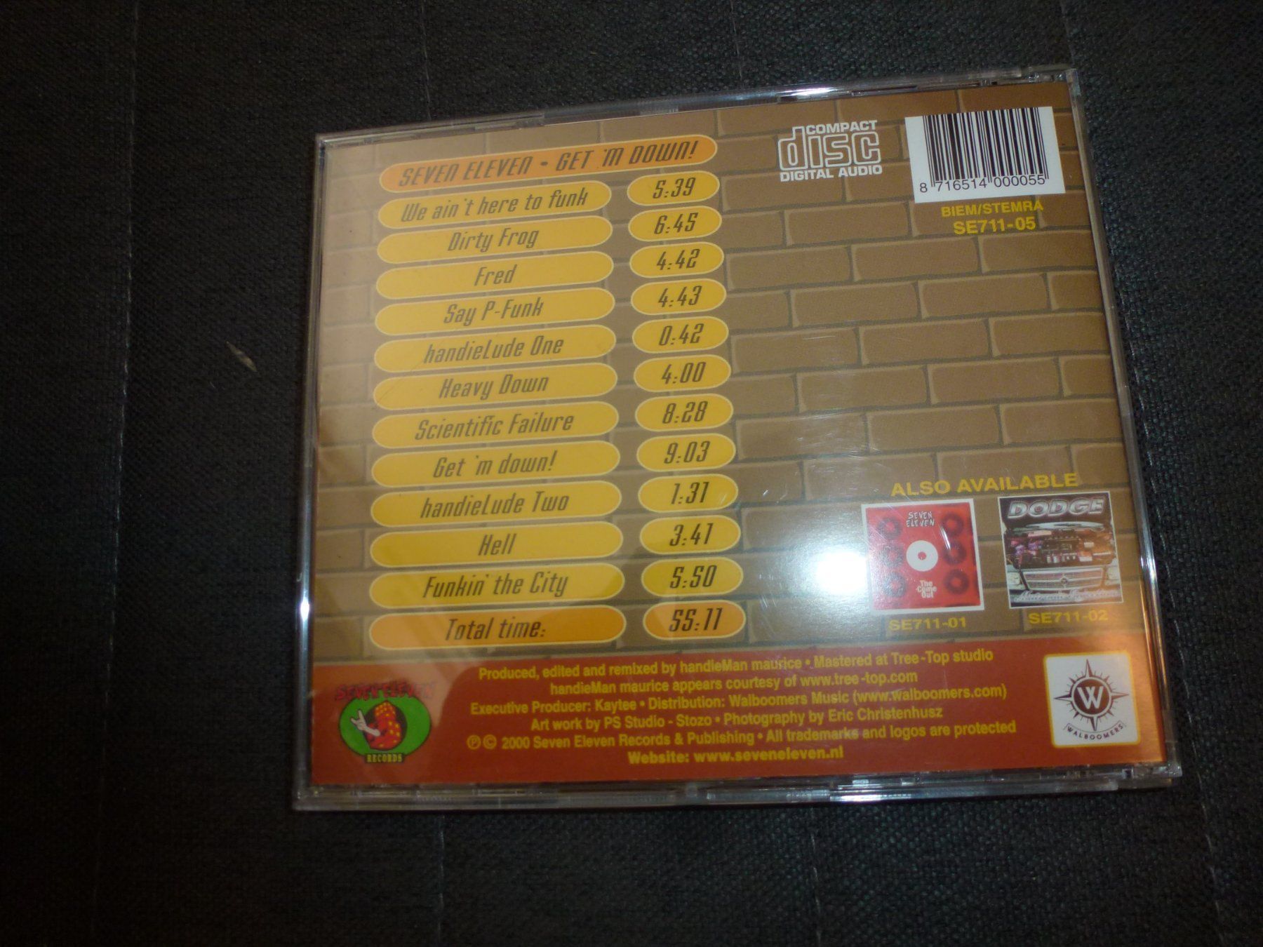 CD: Seven Eleven - Get'm Down CD – Usato da Olten venduto da Disc-Ausverkauf 1