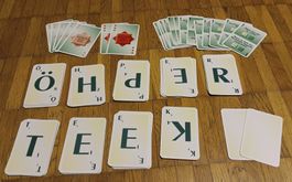 Scrabble Kartenspiel ab 10 Jahren für 2-6 Spieler