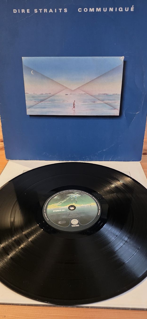 Vinyles:  Dire Straits Communiqué, état d'usage – D'occasion à Yvonand par RF-VINYL