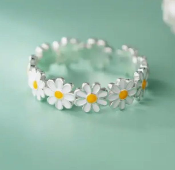 Blumenohrringe Gänseblümchen – Vintage-Design In Leuchtendem Gelb, Für Partys & Festivals