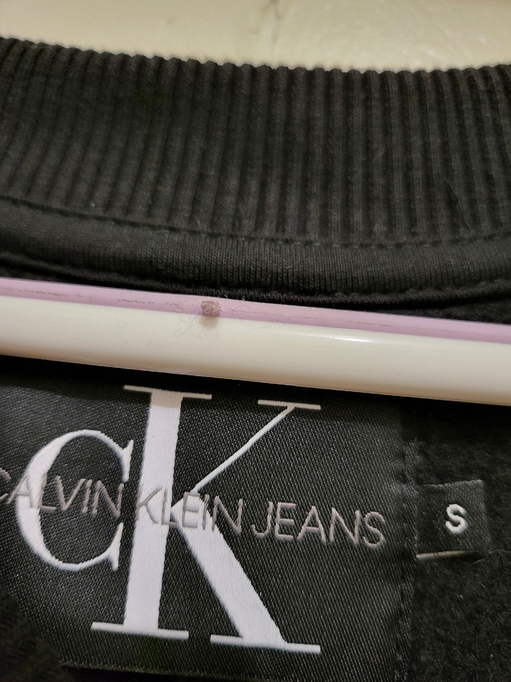 Calvin Klein Kleider: robe Pull Calvin Klein Jeans Noir Taille S - Chaud – Gebraucht aus Niedergösgen von Eva2410 3