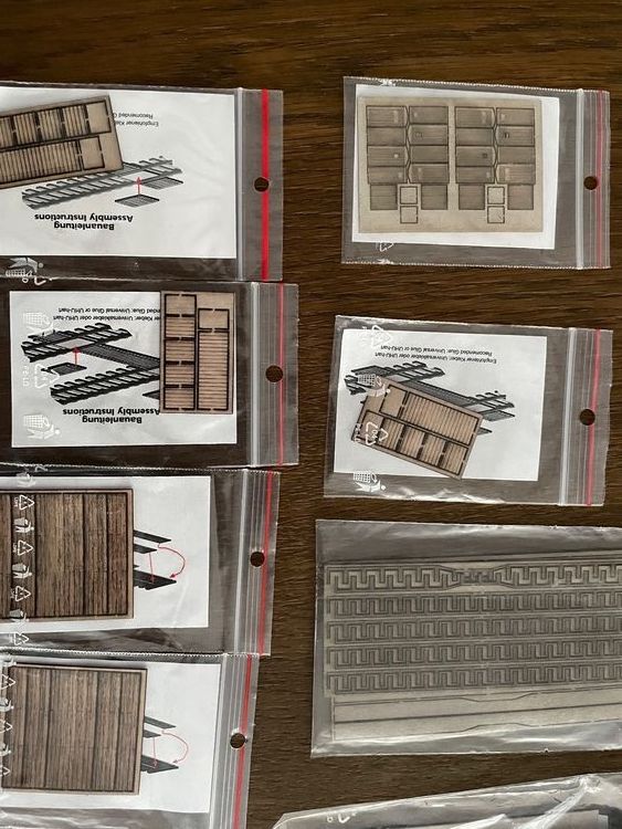Modelleisenbahnen: Modellbau MBZ Spur N  8-teilig – Neu (gemäss Beschreibung) aus Rorschach von Karotten 6