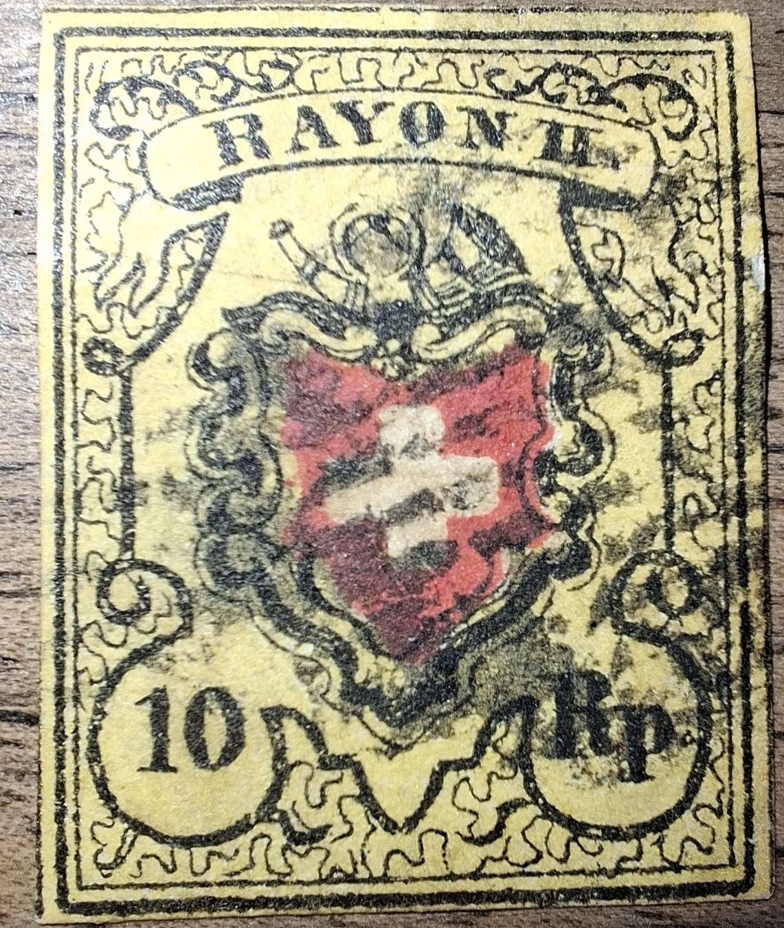 Tutti i francobolli: Rayon 16II Typ 36 E - RU kat. 200.- – Usato da Balgach venduto da SIMEON27