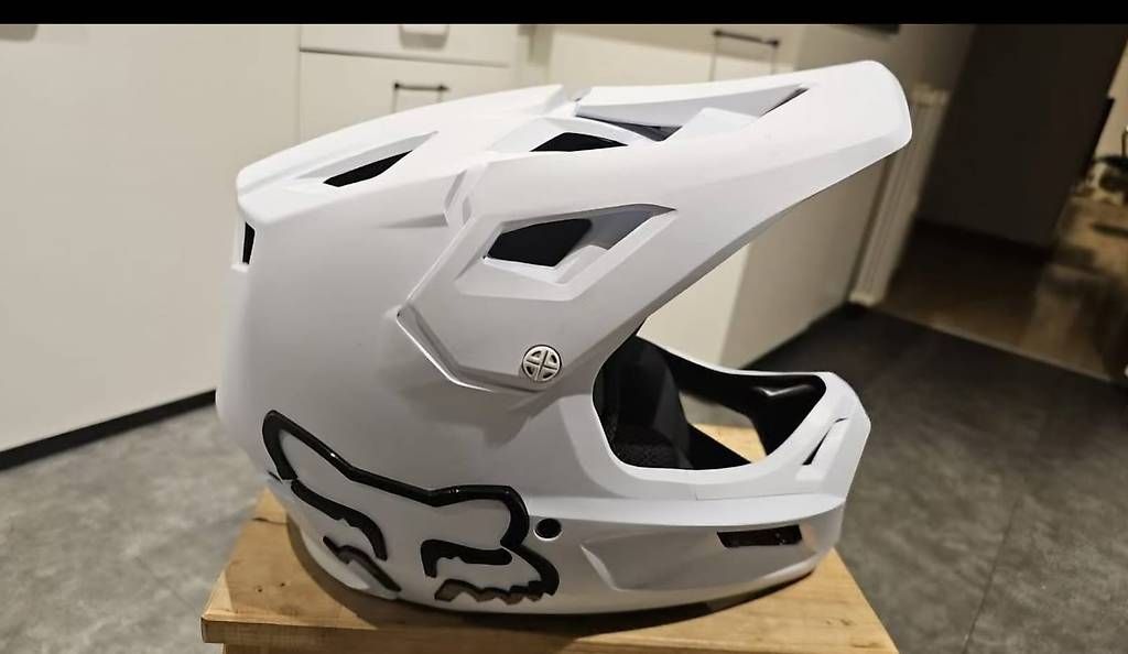 Caschi & visiere: Töffhelm Fox weiss – Nuovo e nell'imballaggio originale da Kerns venduto da durp87 2