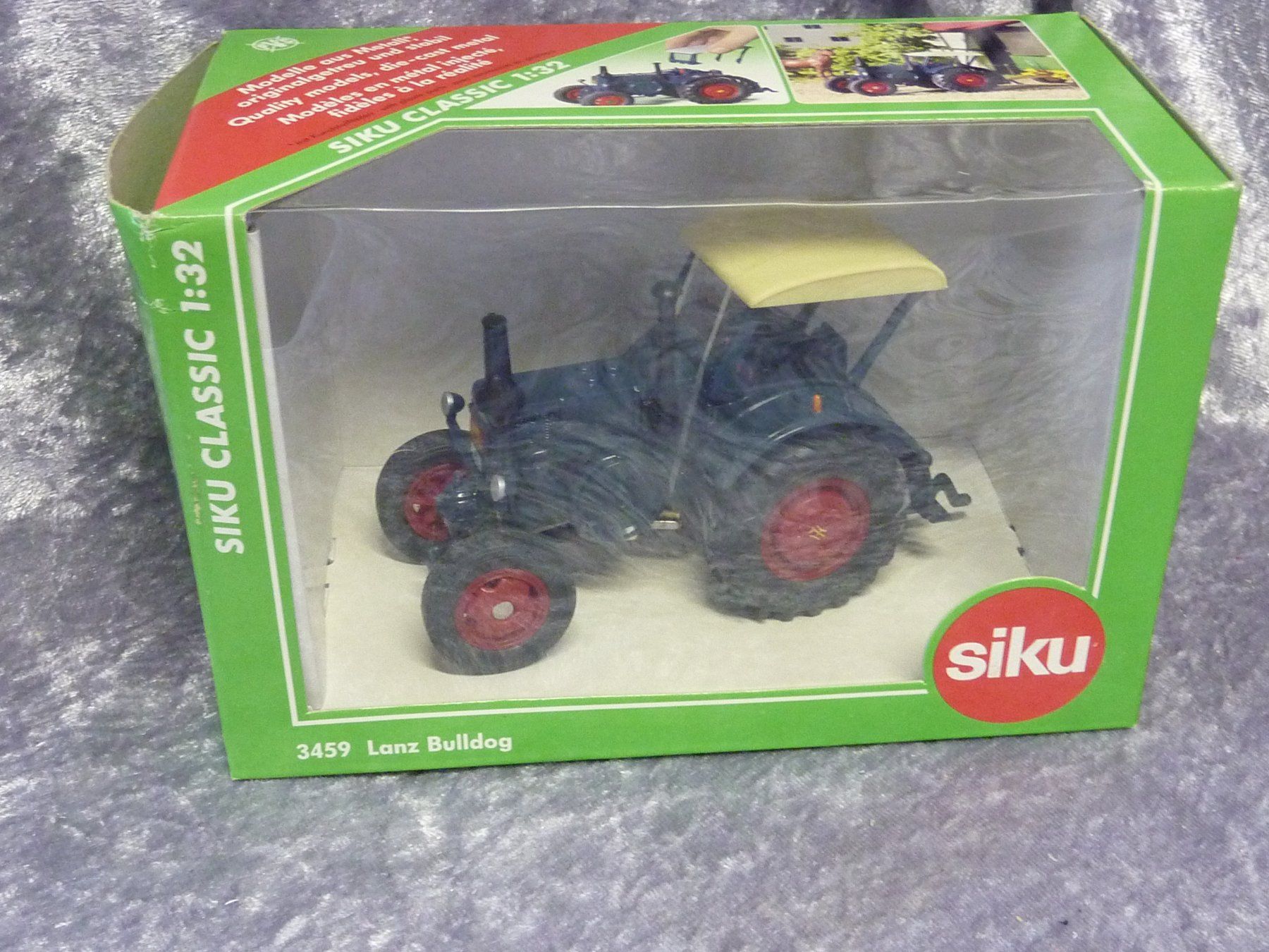 Siku Modellini d'auto: Lanz Bulldog 1:32 Siku 3459 – Nuovo (secondo la descrizione) da Dürrenäsch venduto da modellautos4you
