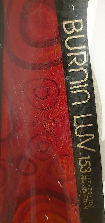 Sci: K2 Ski "Burnin Luv" mit Bindung - gut erhalten – Usato da Unterägeri venduto da mar_77kf 3