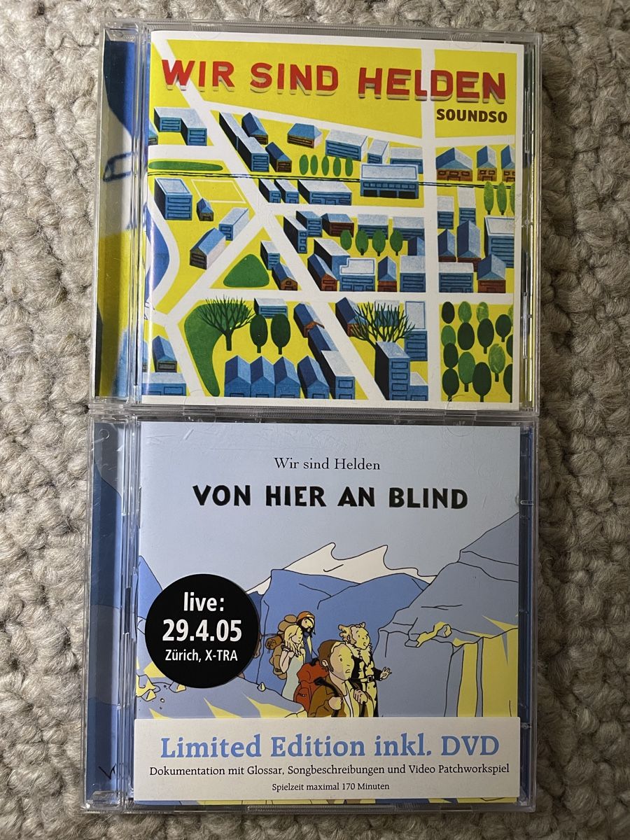 CDs: 2x Wir Sind Helden  – Neuf (Voir description) à Reinach AG par trigger7811