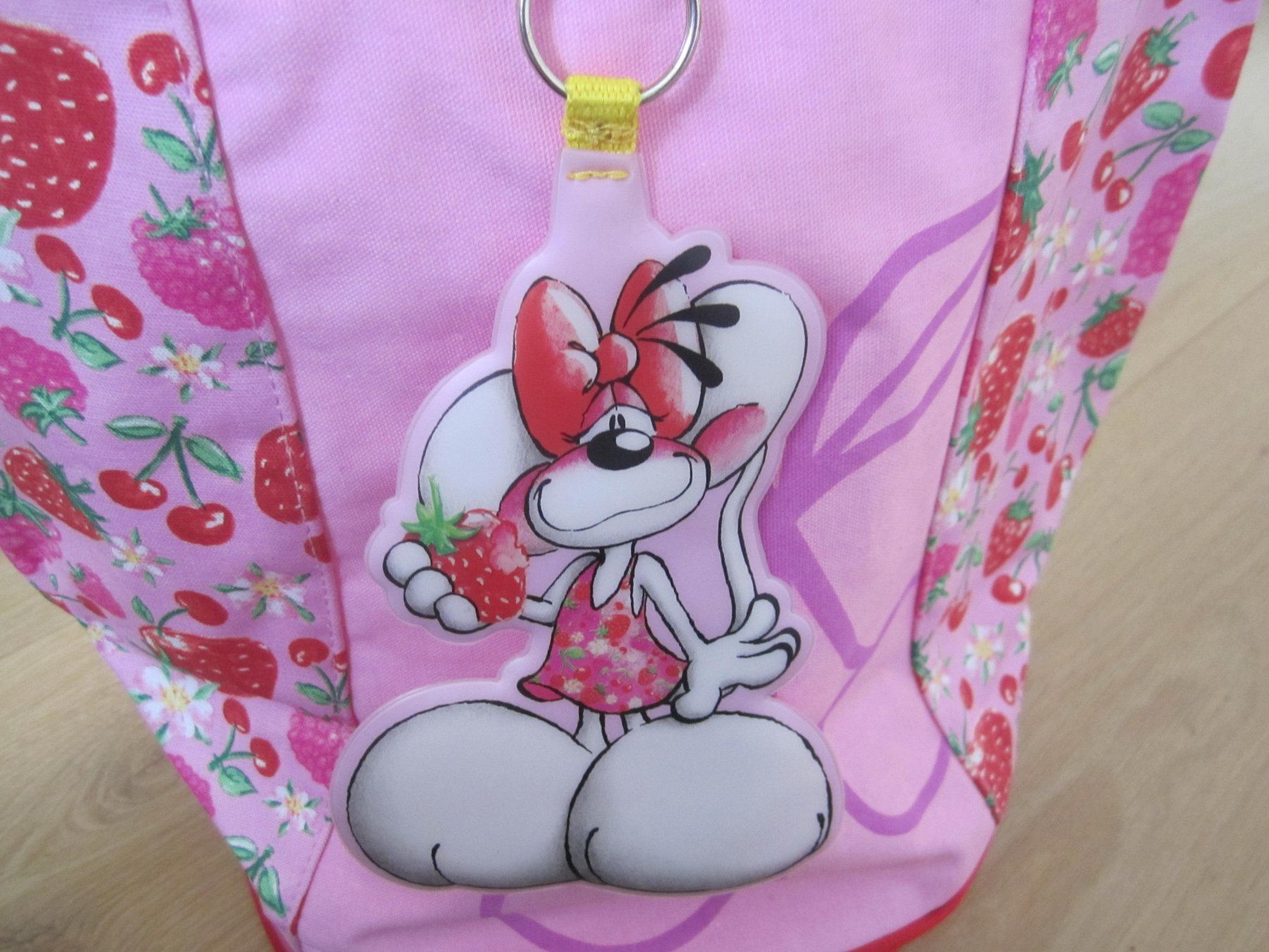 Borse: Diddl Freizeit und - oder Bade Tasche rosa 40H x25B x 20T cm – Nuovo (secondo la descrizione) da Wohlen AG venduto da salamanderspielwaren 5