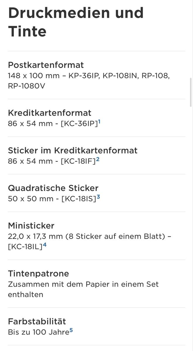Canon Stampanti: Fotodrucker Canon Selphy CP1300 – Usato da Luzern venduto da overanddonewth 5