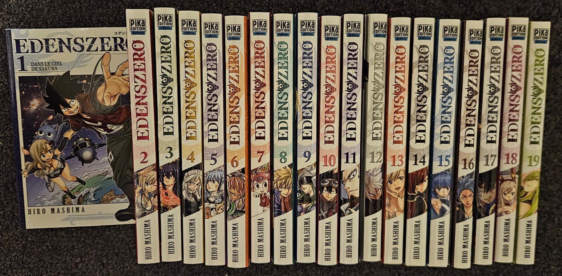 Fumetti: Lot Mangas Edens Zero Vol 1 à 19 – Usato da Petit-Lancy venduto da CHIIPS