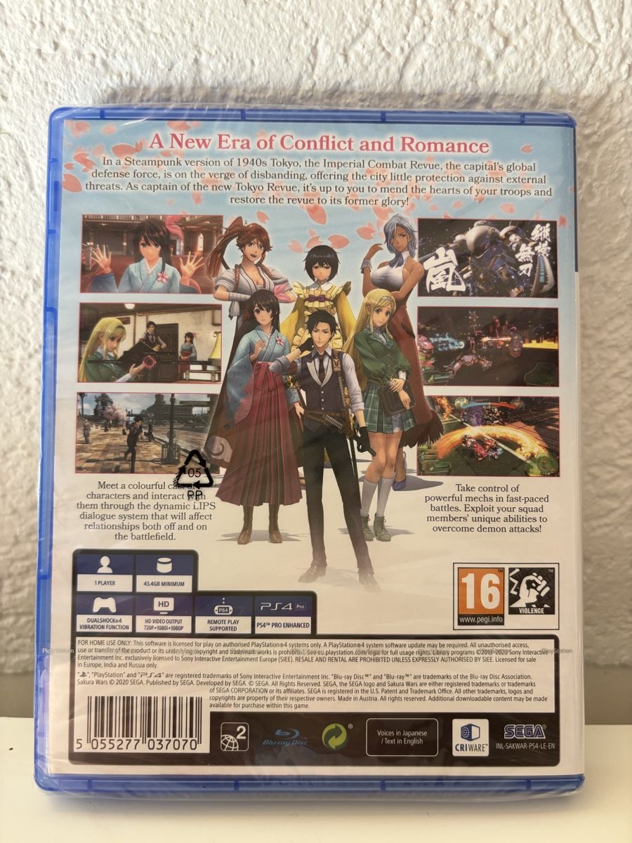 Jeux: Sakura Wars PS4 Game New – Neuf avec emballage d'origine à Gipf-Oberfrick par Submax 1