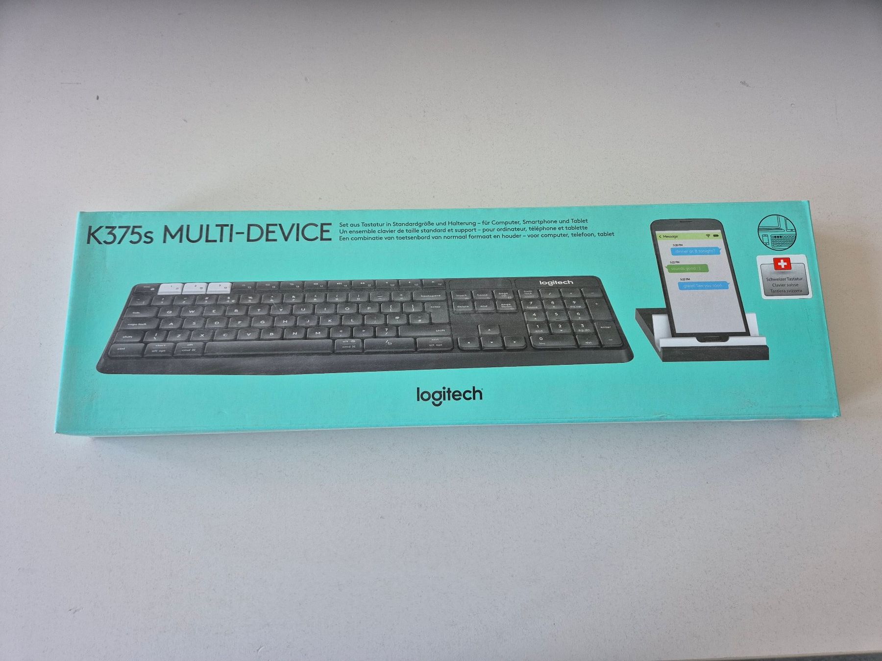 Logitech Tastaturen: Logitech K375s Multi-Device – Neu und originalverpackt aus Eichberg von Odines