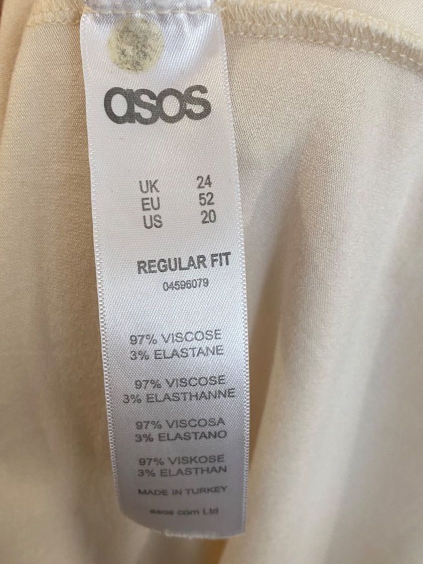 Asos Camicette: Asos Bluse langarm creme Gr. 52 – Usato da Pratteln venduto da a23_j2gs 4