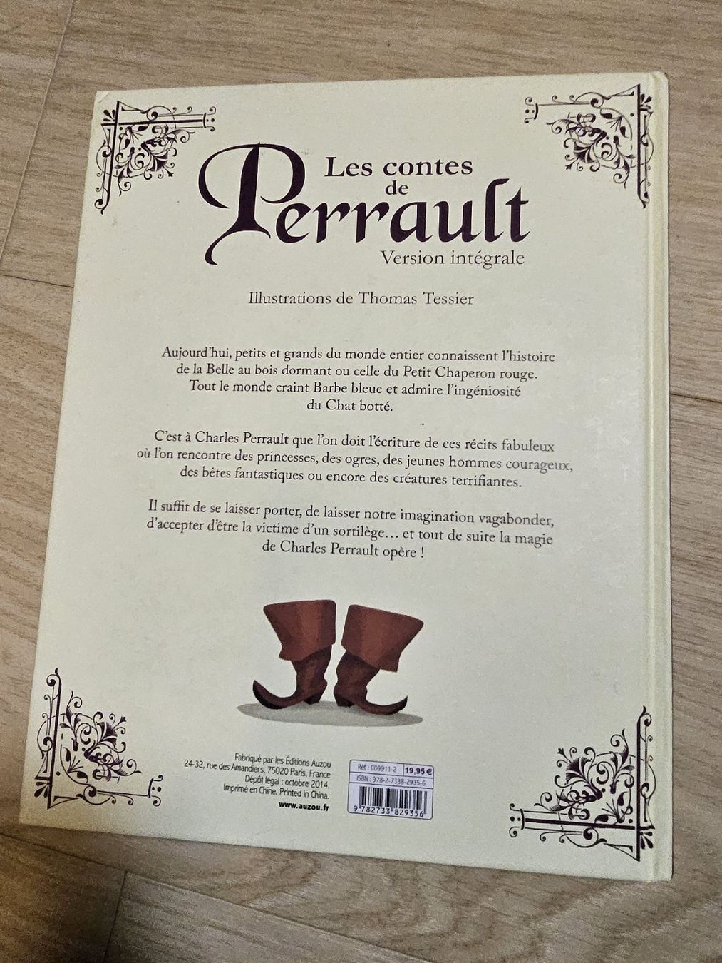 Libri: Contes de Perrault Version Intégrale, Auzou – Usato da La Joux FR venduto da car_ck96 5