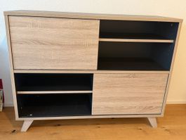 Sideboard Holz 120x40 cm guter Zustand
