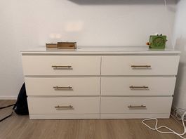 Kommode 160x78 mit Milchglas