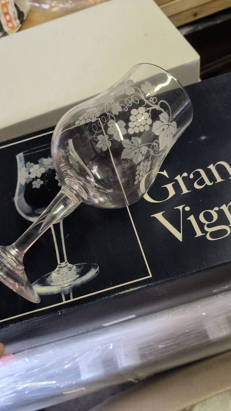 Bicchieri: Set 4 bicchieri Grand Vignoble Cristal d'Arques – Usato da Monnaz venduto da dan_9287 1