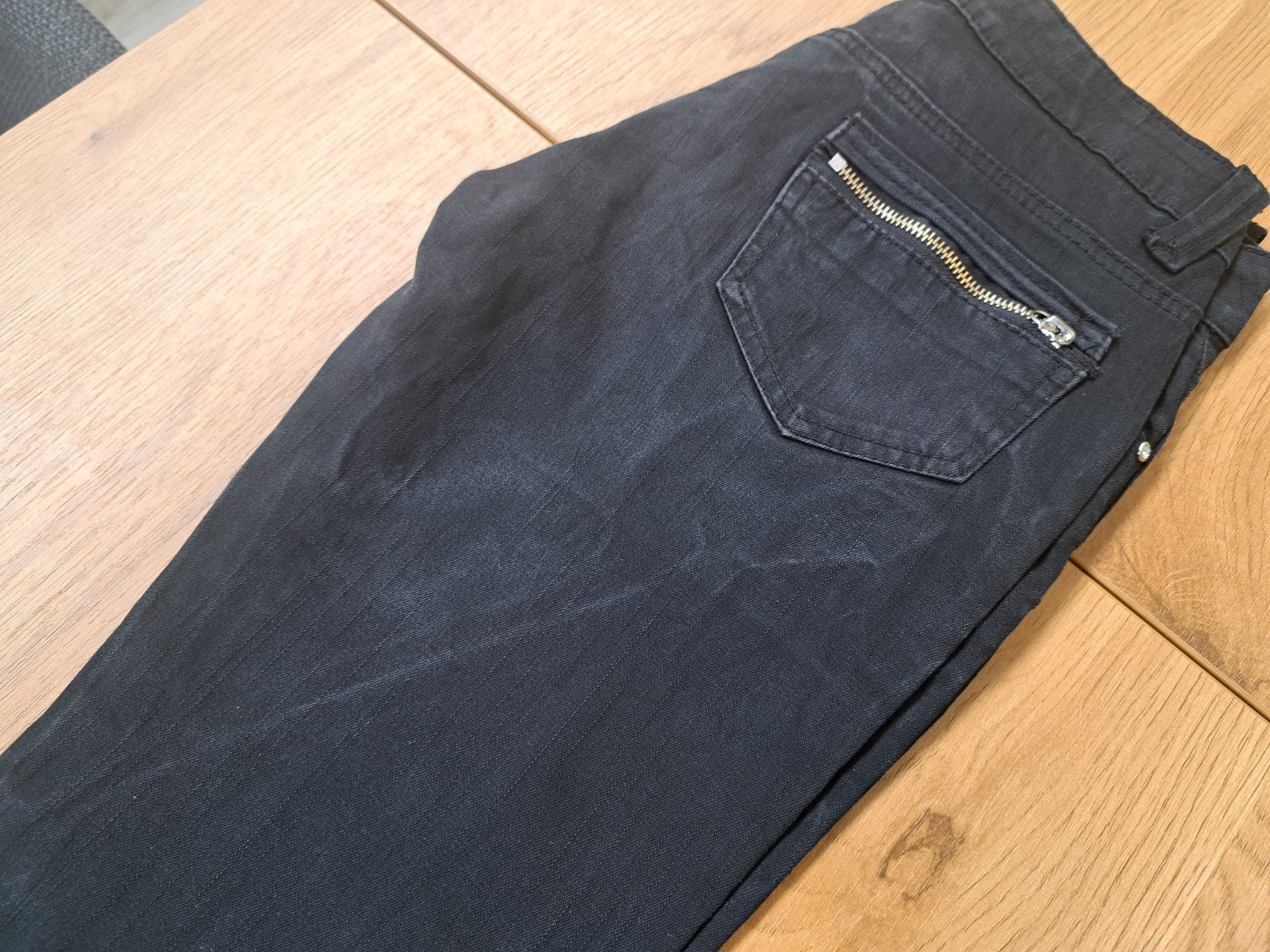 Jeans: Bequeme schwarze Hose Gr. 38 Jeans Tess – Difettoso da Gysenstein venduto da joshuas81 4