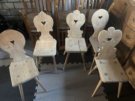 5 Stabellen (Bauernstühle) 