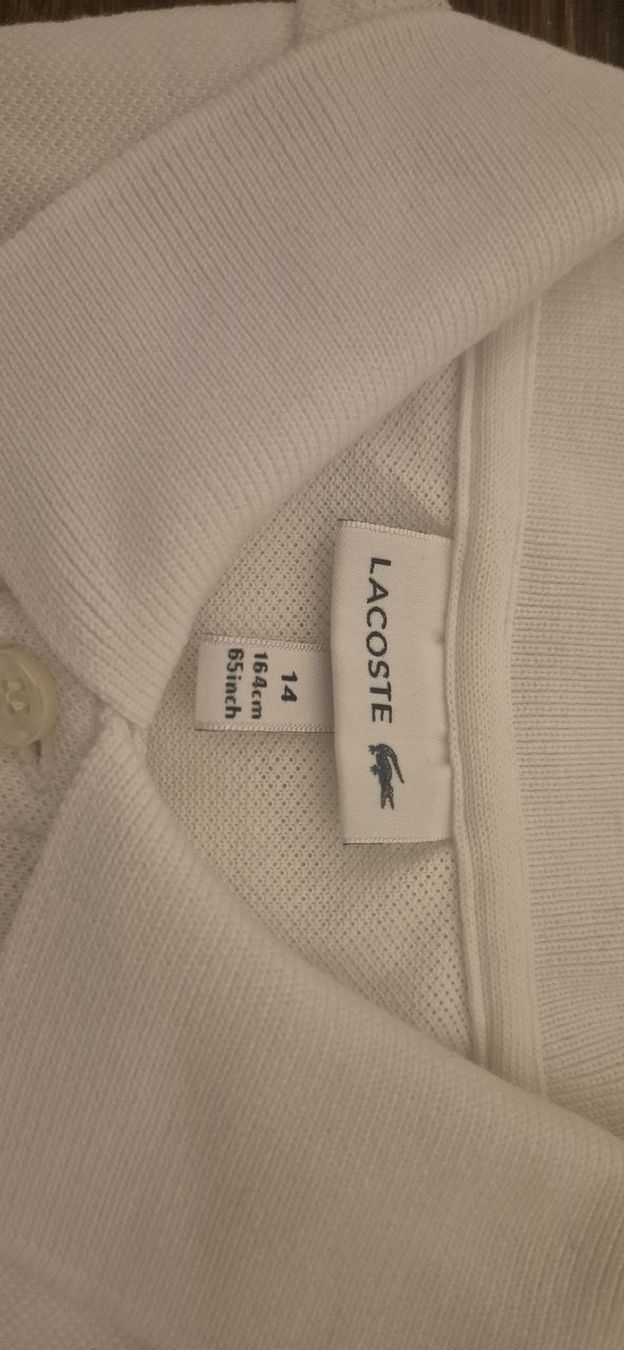 Lacoste Magliette Polo: Polo Lacoste blanc bon état  – Usato da Neuchâtel venduto da val_5v9n 2