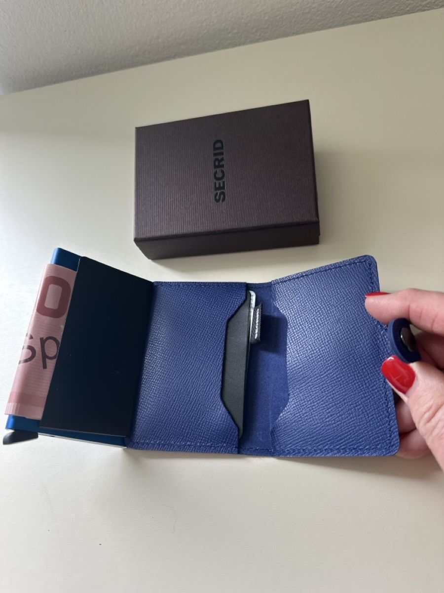 Secrid Portafogli: Secrid Miniwallet, NEU, Blau, mit Originalverpackung – Nuovo e nell'imballaggio originale da Wangen SZ venduto da futura14 3