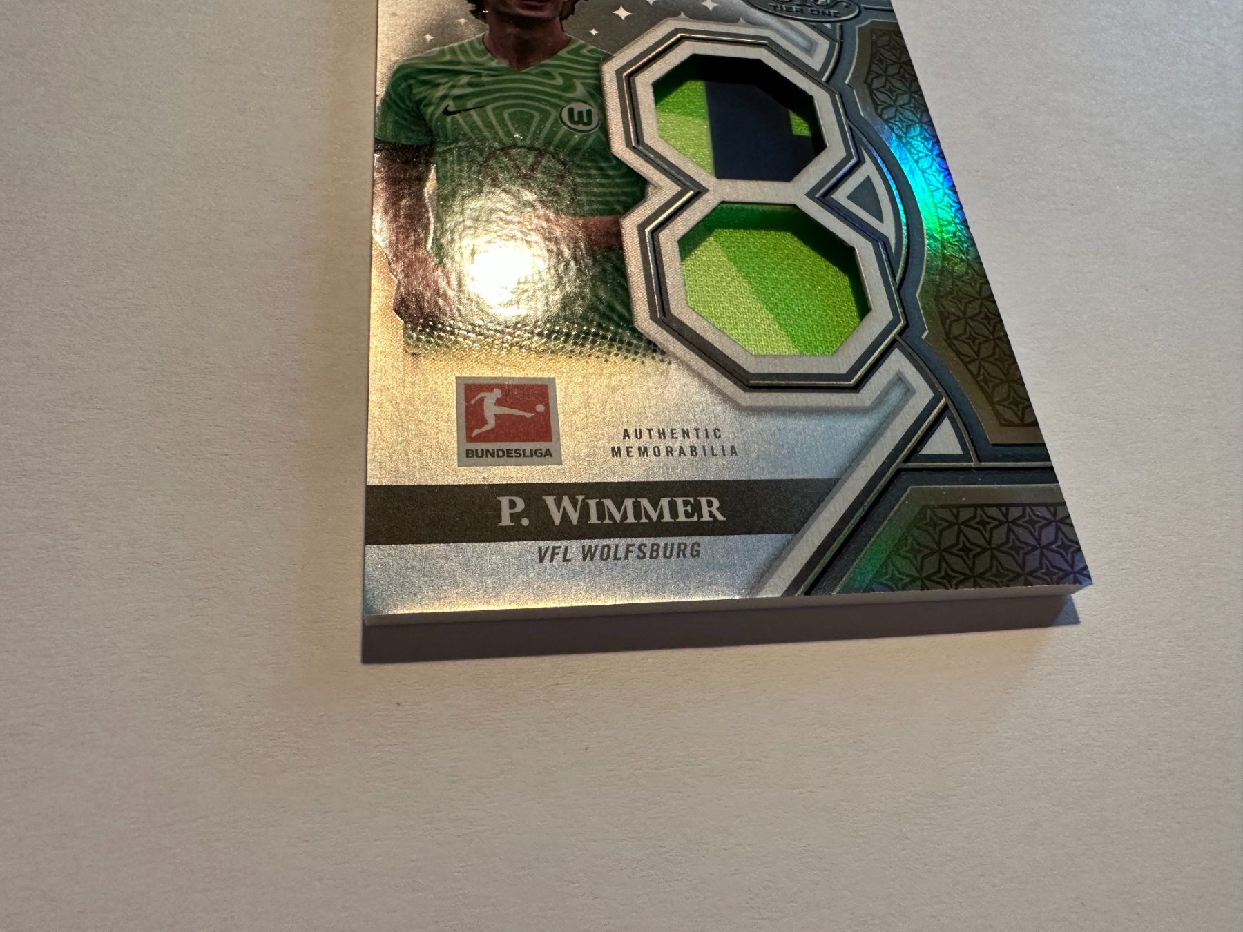 Topps Carte collezionabili: Patrick Wimmer 2022 Topps BL Tier One 12/25 Dual Patch – Usato da Hagendorn venduto da Pokecollectorch 2