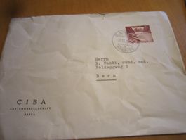 Mk1 schöner Beleg Ciba aus Basel