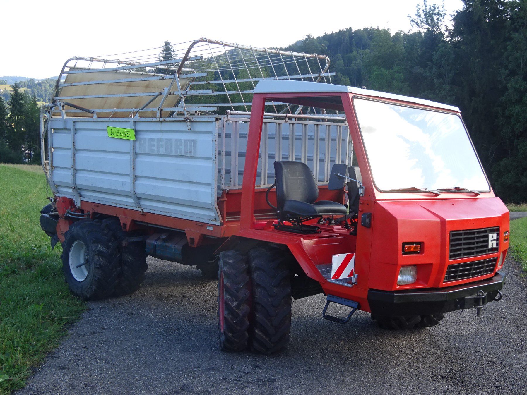 Reform Traktoren: Transporter Reform Muli 600 mit Ladegerät – Gebraucht aus Bauma von deutz08 6