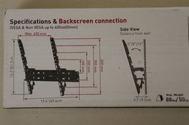 TV Wandhalterung (für LED/LCD/Plasma/Wall Mount
