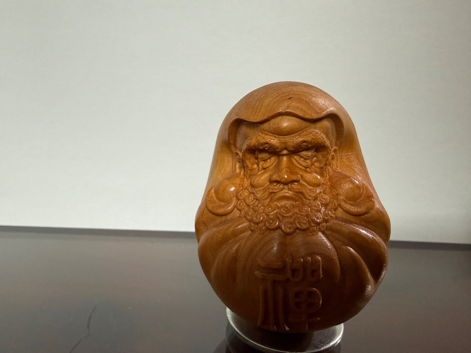 Statuette: Daruma-Figur Buchsbaum, geschnitzt, Mitte 20. Jahrhundert – Usato da Au ZH venduto da Valeleti 3