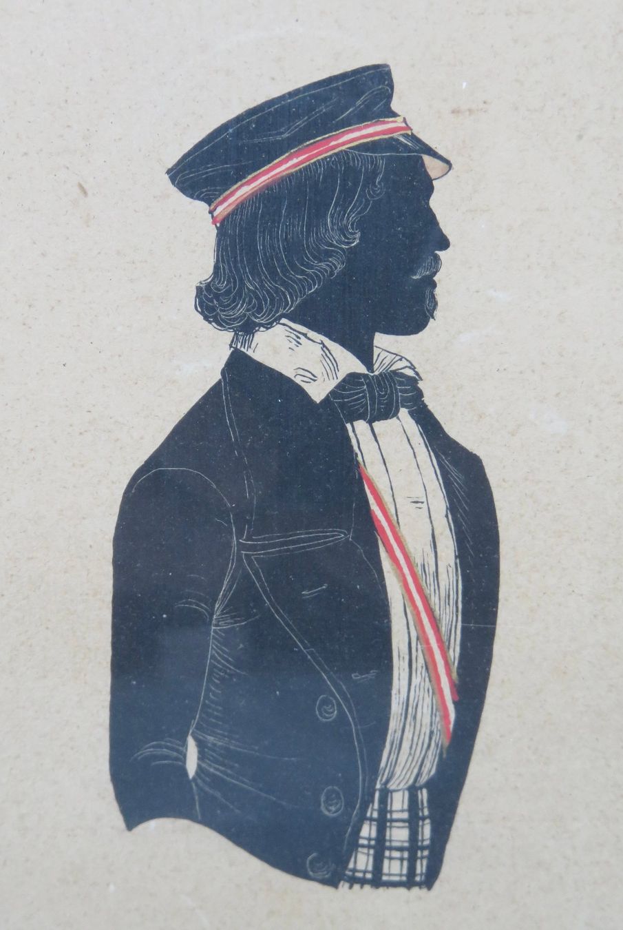 Poster & Bilder: STUDENTIKA SILHOUETTE UM 1850 – Gebraucht aus BERN von erassmusvonrotterdam 2