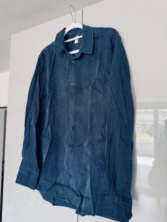TARZAN Shirt / Hemd Dunkelblau Gr. L
