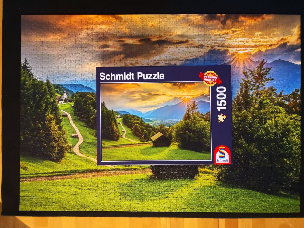 Venedig Puzzle 1000 Teile Für Erwachsene – Sonnenuntergang über Den Kanälen, 70x50 Cm