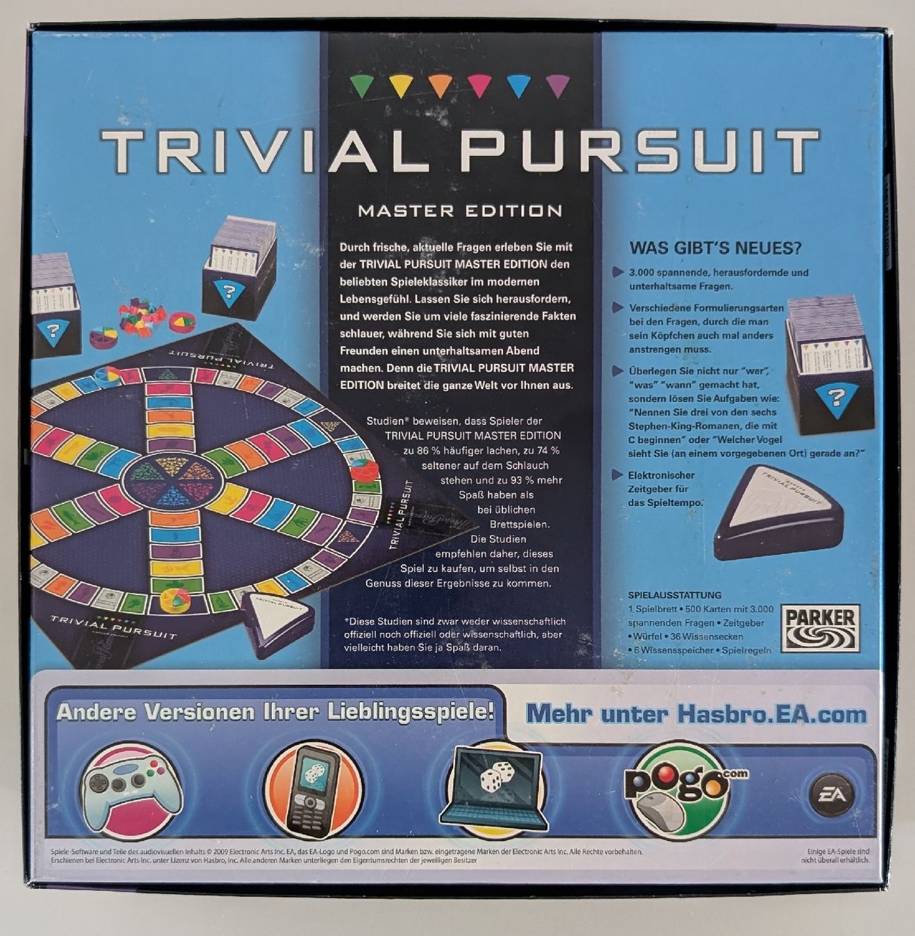 Hasbro Giochi: Trivial Pursuit: Master Edition – Nuovo (secondo la descrizione) da Liestal venduto da Hertig84 1