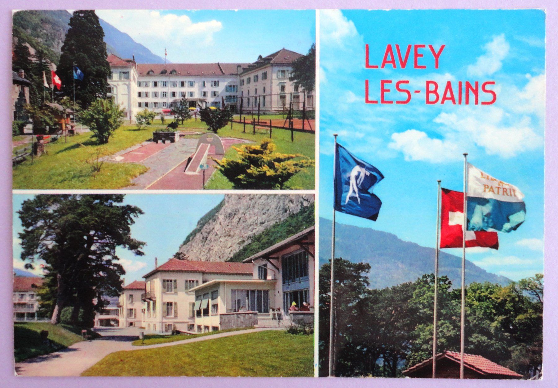 Ansichtskarten: Lavey les-Bains – Gebraucht aus Fétigny von Billy2miny