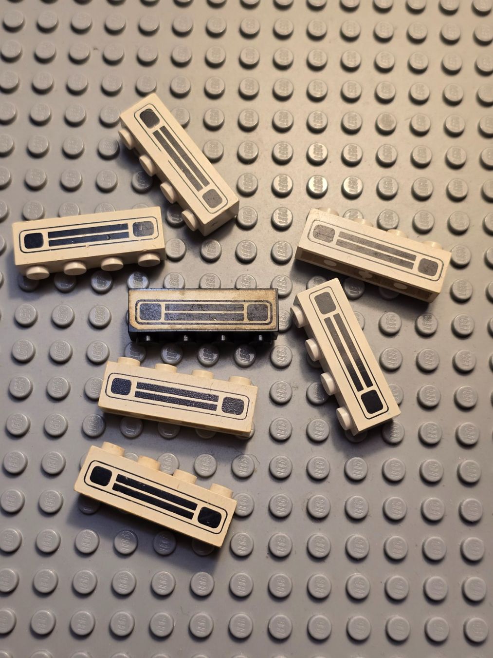 Lego Kit di costruzioni: Lego 7x System Stein 1x4 (3010pb036s) – Usato da Basel venduto da Swi-7621