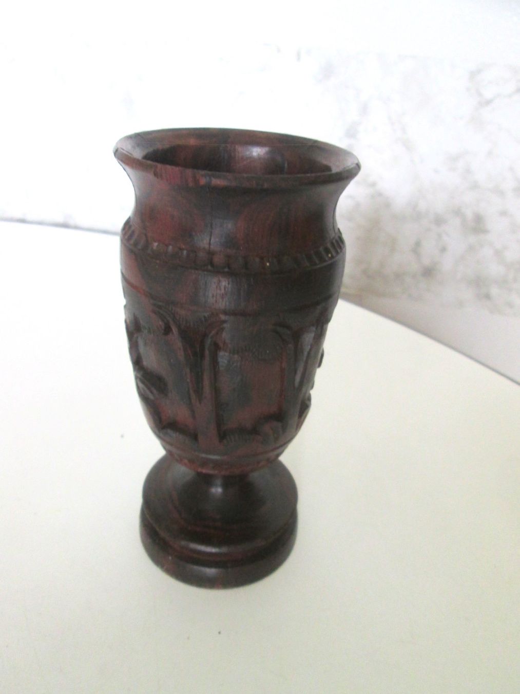 Vasen & Gefässe: Hölzerne Vase – Gebraucht aus Sementina von babucia 1
