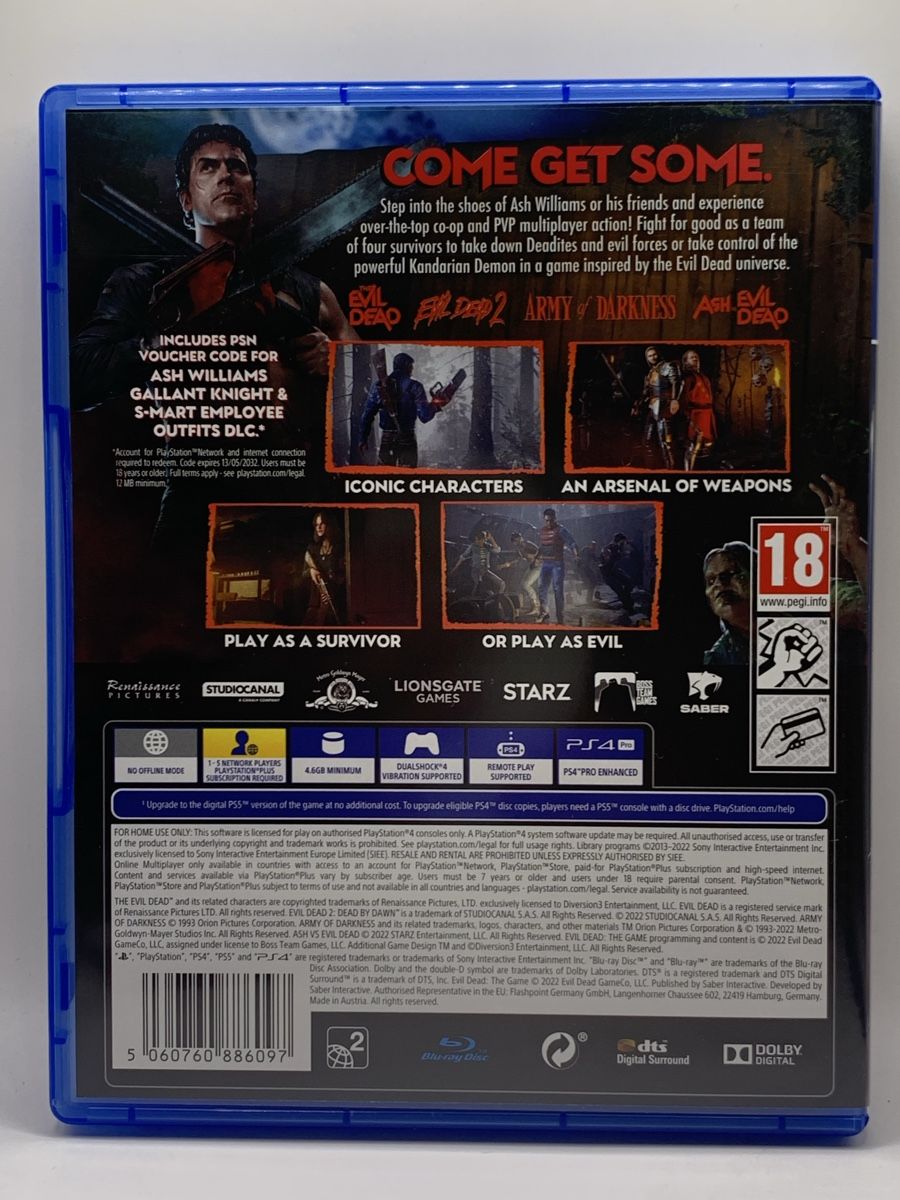 Sony Jeux: Evil Dead The Game - PS4 - EN – D'occasion à Ostermundigen par RG-Collector 1