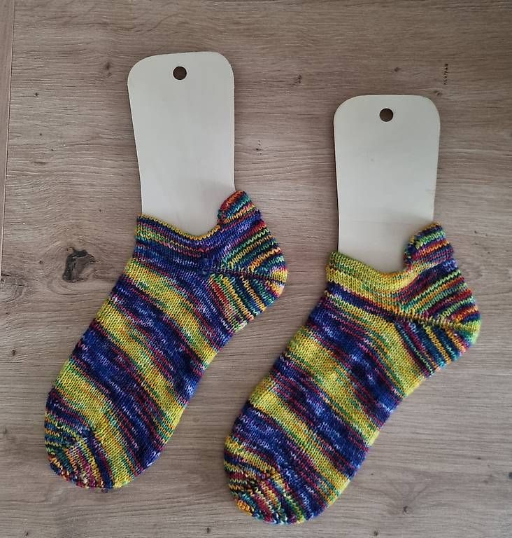 Socken: Handgestrickte Sneakersocken Gr. 38/39 – Gebraucht aus Sirnach von Chade209 1