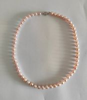 Süsswasserperlenkette, 7mm, lila