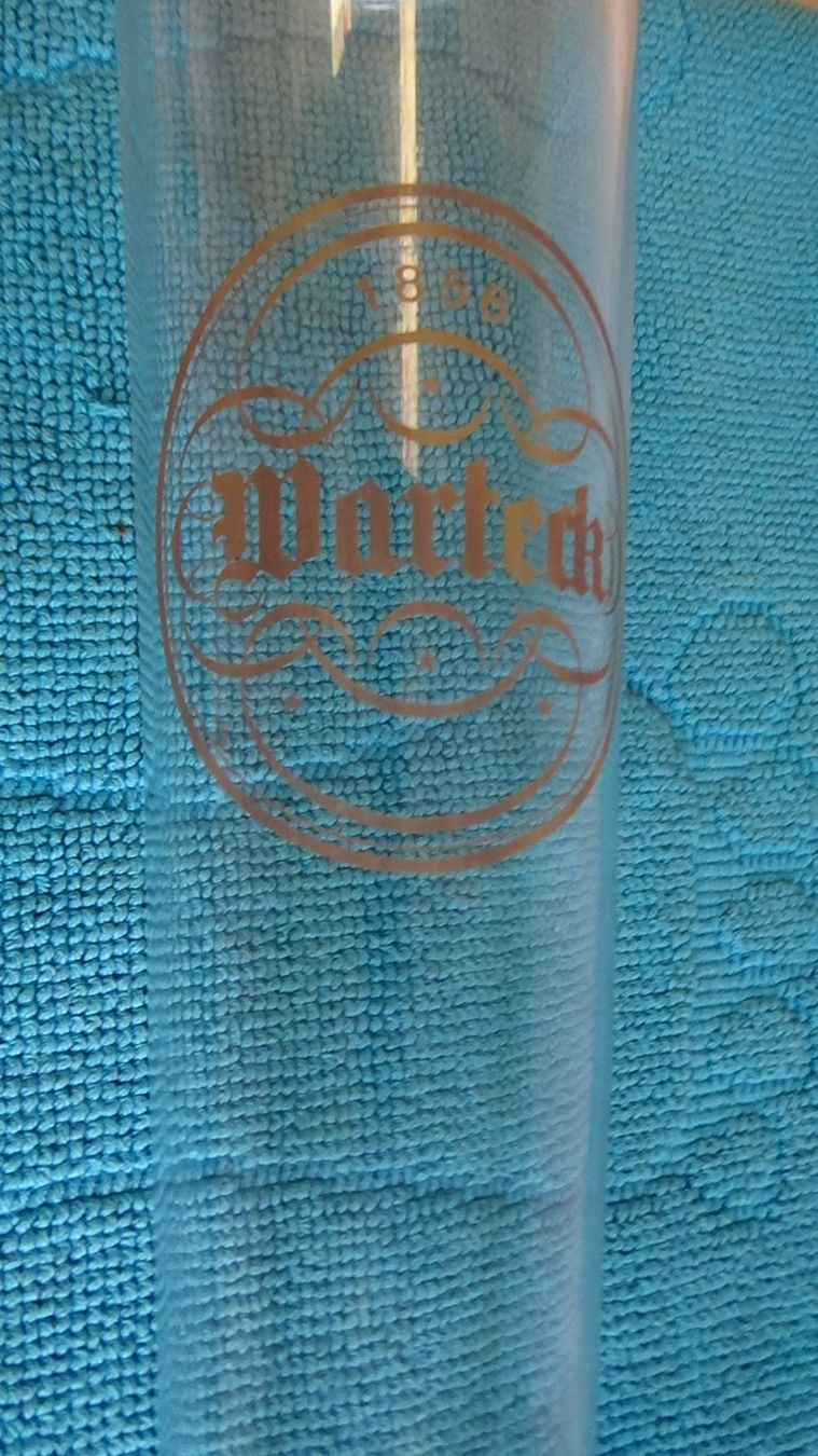 Warteck Bicchieri: Bierglas Bierbrauerei Warteck – Usato da Wiedlisbach venduto da Bobesch10 1