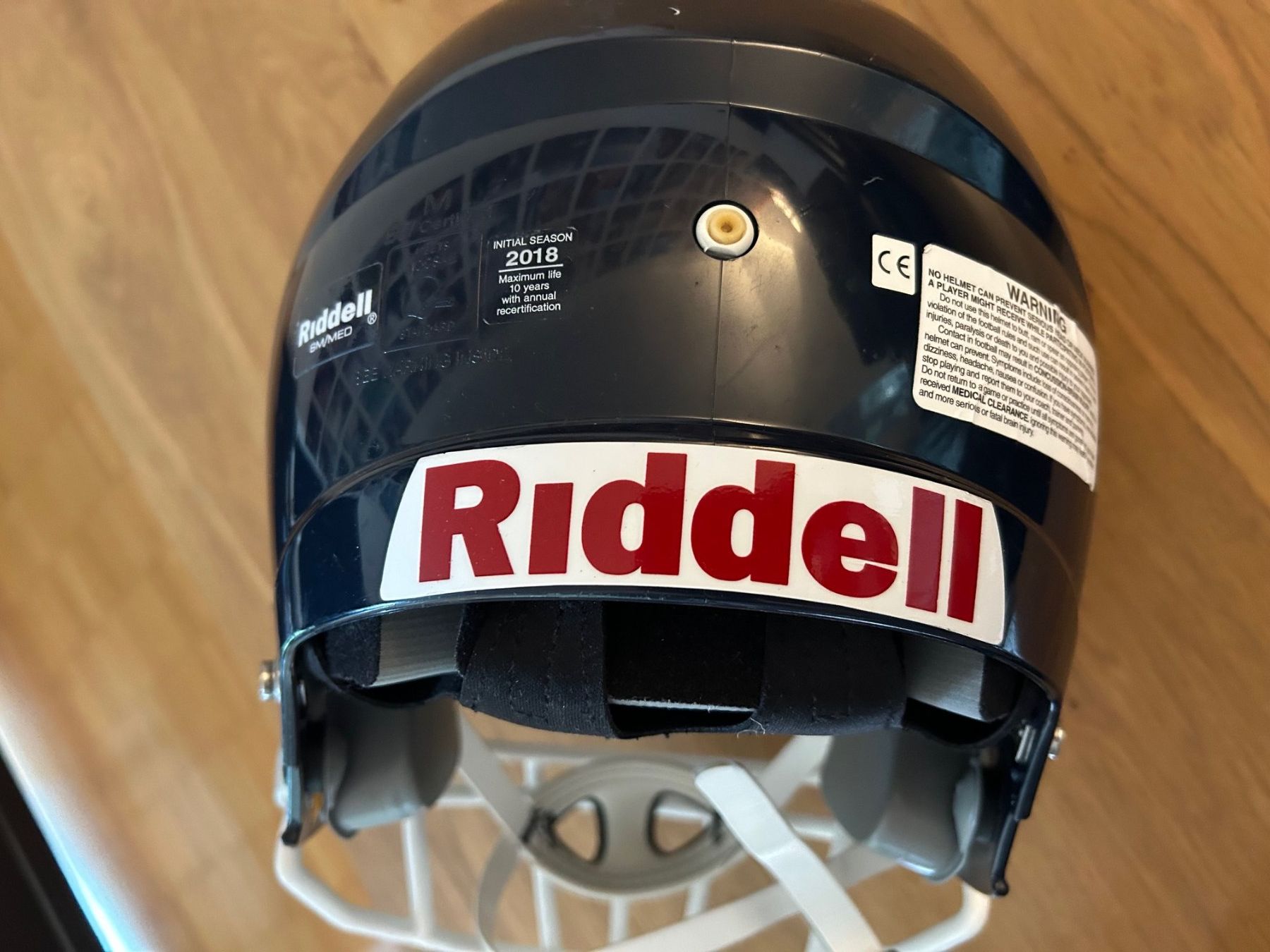 Gesichts- und Gehörschutz: RIDDELL Kinder Football Helm – Gebraucht aus Flawil von bridge28 3