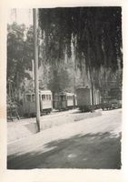 Thun BE Rechtsufrige Thunersee Bahn Historische Triebwagen
