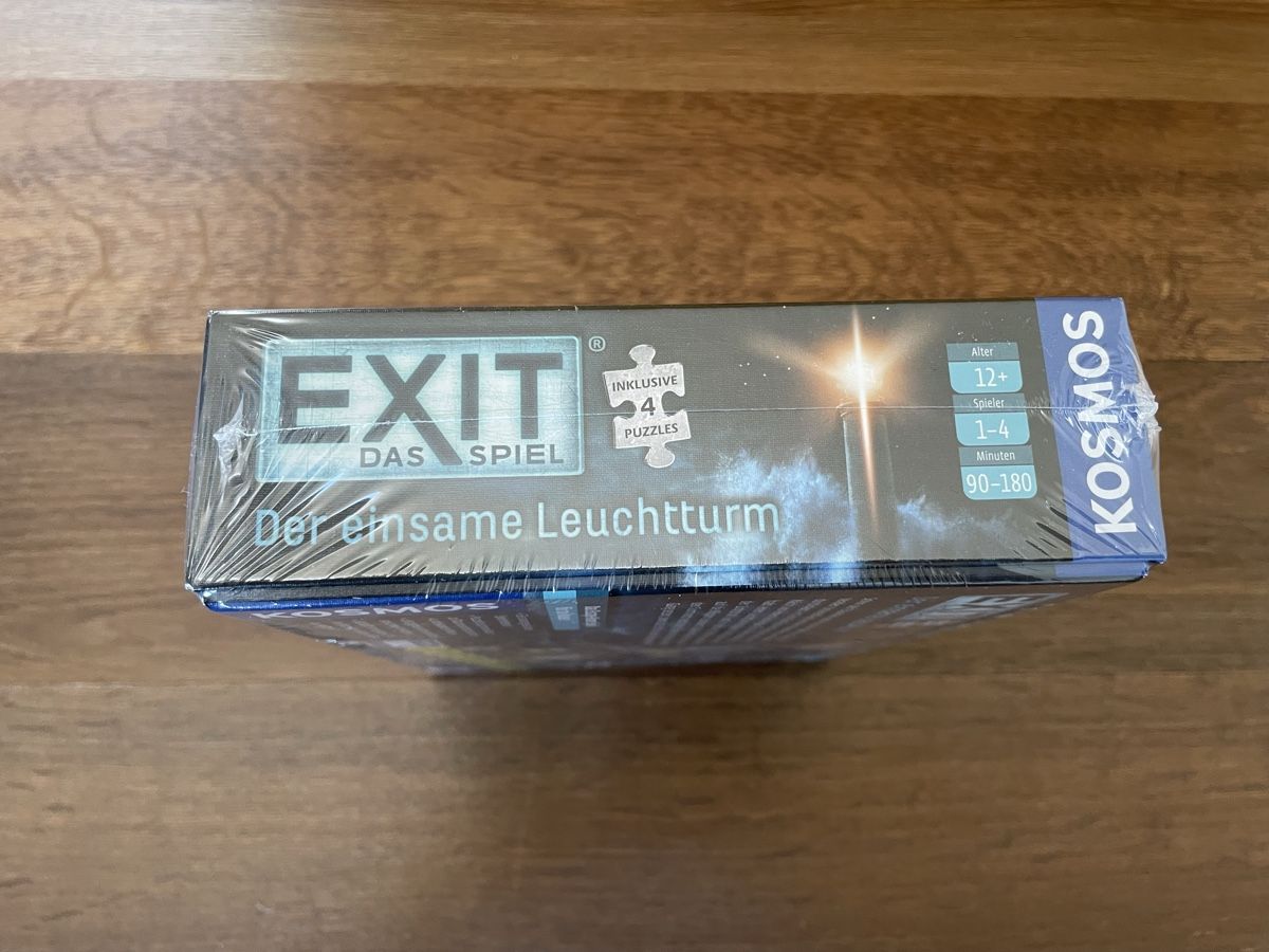 Kosmos Giochi: Exit Das Spiel: Der einsame Leuchtturm inkl. 4 Puzzles – Nuovo e nell'imballaggio originale da Zollikofen venduto da Prosecco7 2