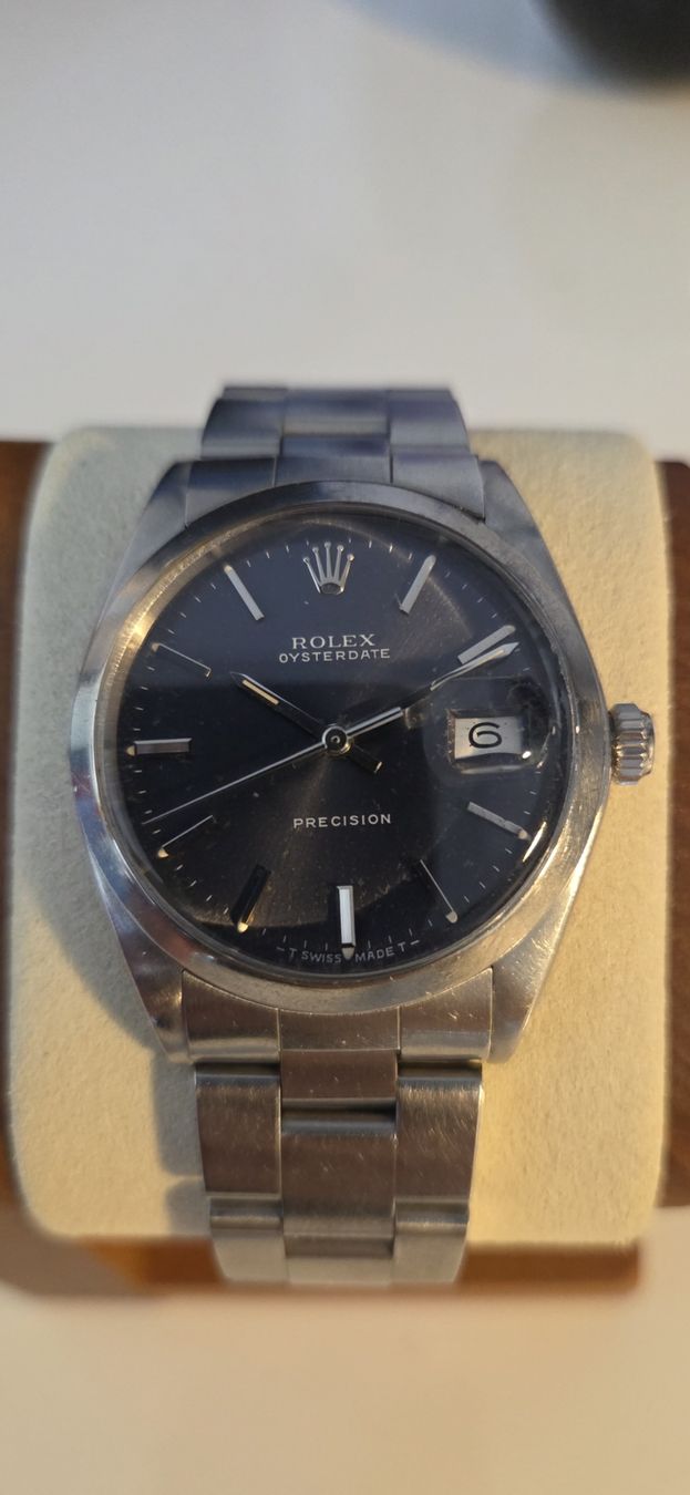 Rolex Uhren: Rolex Oysterdate precision blue dial  – Gebraucht aus Savigny von mcwilliams 3